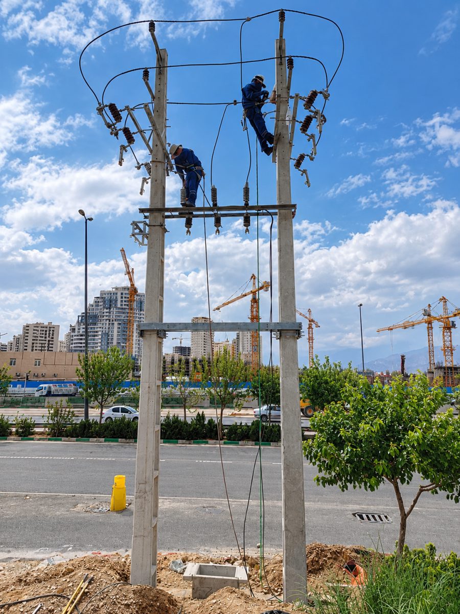 تصویر پروژه — راد انرژی و ارتباط نوین